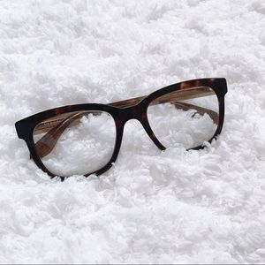 Versace Havana Tortoise Eyeglasses